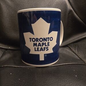 NHL TORONTO MAPLE LEAFS 11 OUNCE CERAMIC COFFEE MUG blue white